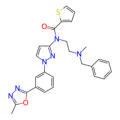 Chemical structure of BindingDB Monomer ID 432206