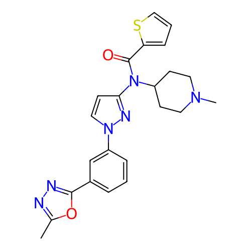 Chemical structure of BindingDB Monomer ID 432250