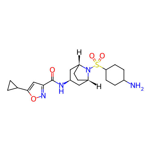Chemical structure of BindingDB Monomer ID 432822