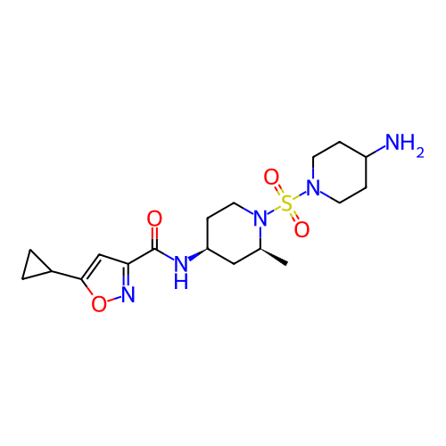 Chemical structure of BindingDB Monomer ID 432826