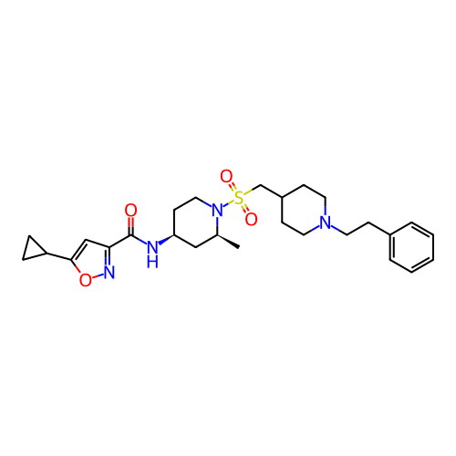 Chemical structure of BindingDB Monomer ID 432827