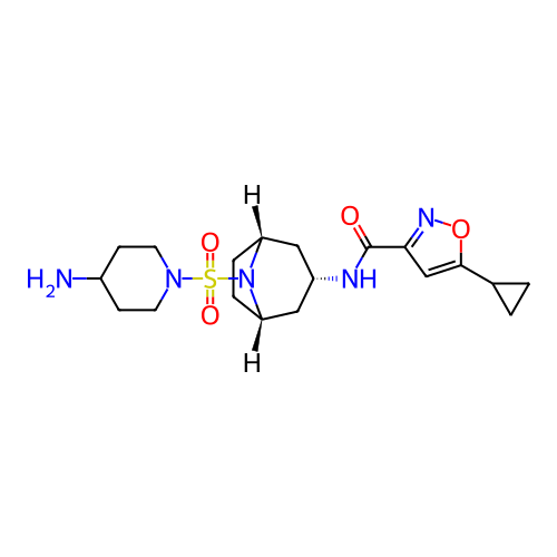 Chemical structure of BindingDB Monomer ID 432829