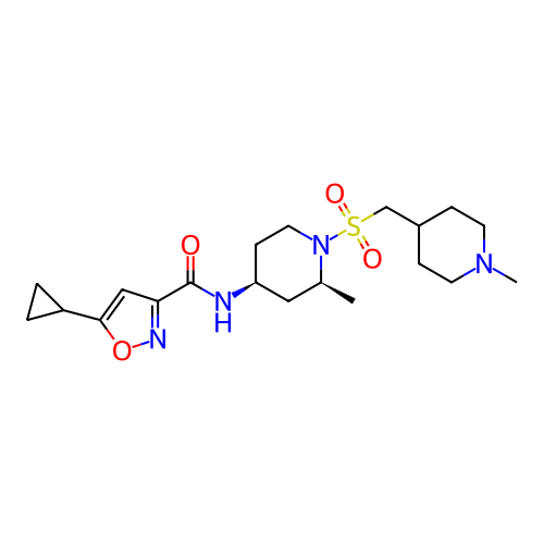 Chemical structure of BindingDB Monomer ID 432830