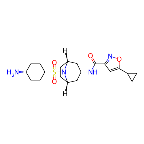 Chemical structure of BindingDB Monomer ID 432836
