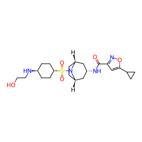 Chemical structure of BindingDB Monomer ID 433063
