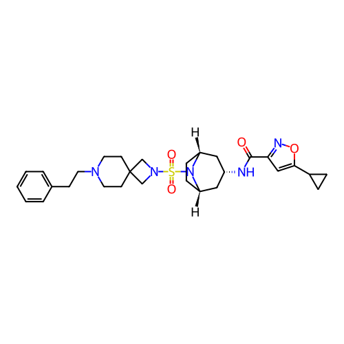 Chemical structure of BindingDB Monomer ID 433065