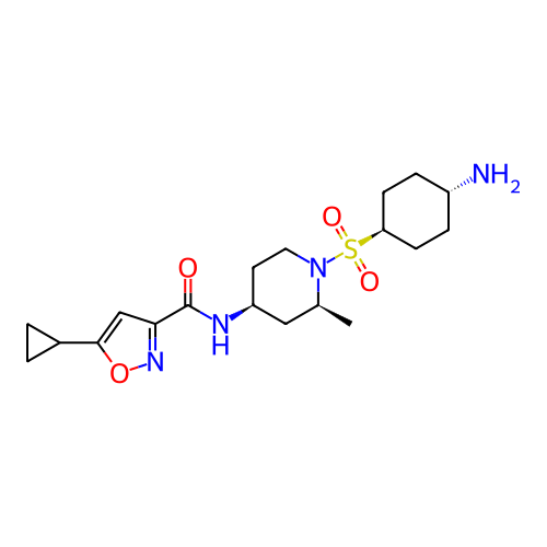 Chemical structure of BindingDB Monomer ID 433069