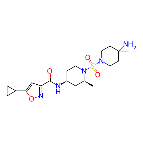 Chemical structure of BindingDB Monomer ID 433070