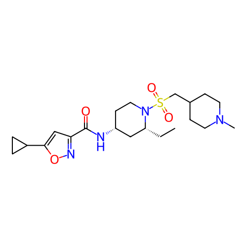 Chemical structure of BindingDB Monomer ID 433071