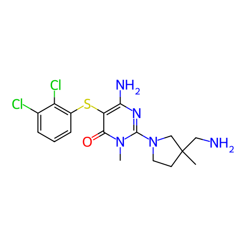Chemical structure of BindingDB Monomer ID 433292