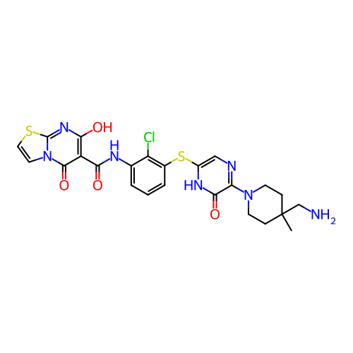 Chemical structure of BindingDB Monomer ID 433295