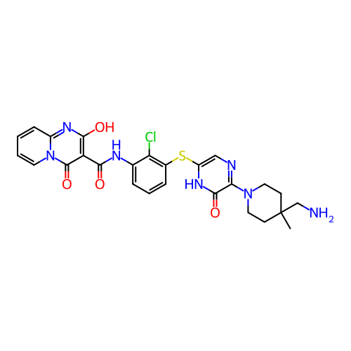 Chemical structure of BindingDB Monomer ID 433296