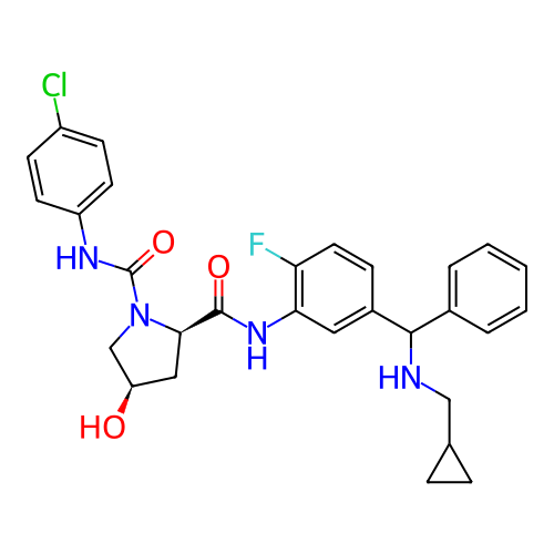 Chemical structure of BindingDB Monomer ID 433366