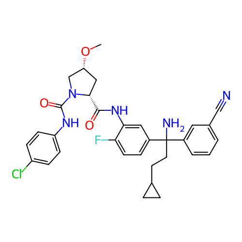 Chemical structure of BindingDB Monomer ID 433367