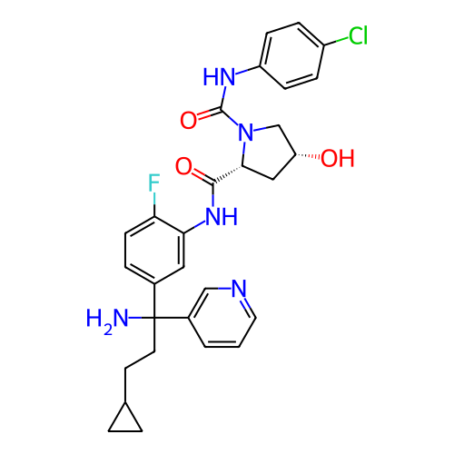 Chemical structure of BindingDB Monomer ID 433382