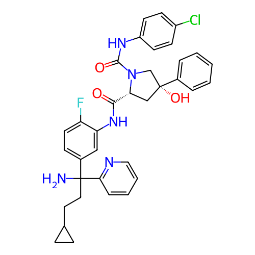 Chemical structure of BindingDB Monomer ID 433394