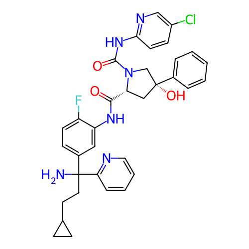 Chemical structure of BindingDB Monomer ID 433397