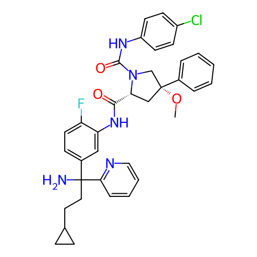 Chemical structure of BindingDB Monomer ID 433403