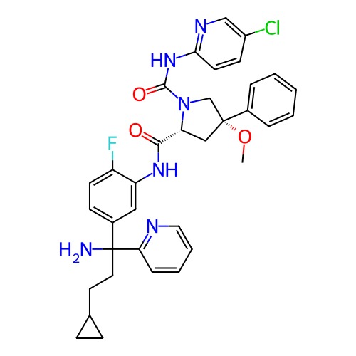 Chemical structure of BindingDB Monomer ID 433406