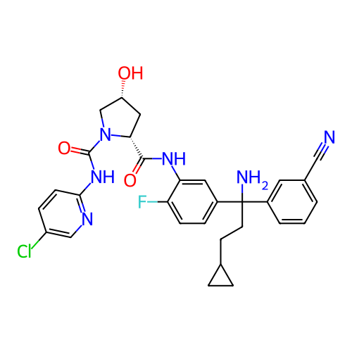 Chemical structure of BindingDB Monomer ID 433407