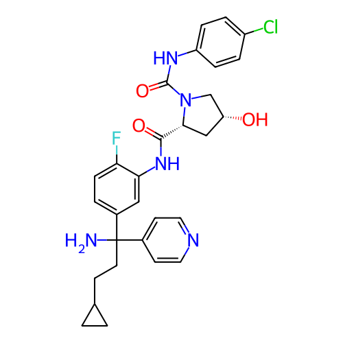 Chemical structure of BindingDB Monomer ID 433416