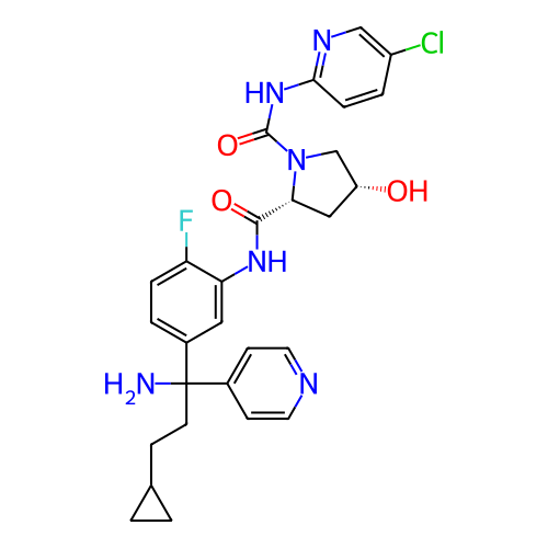 Chemical structure of BindingDB Monomer ID 433418
