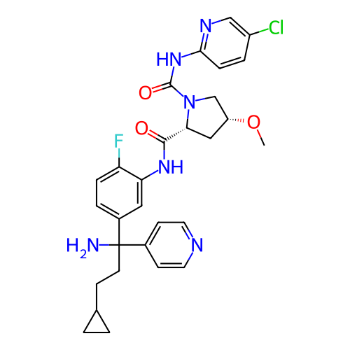 Chemical structure of BindingDB Monomer ID 433419