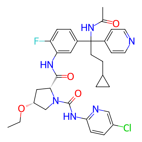Chemical structure of BindingDB Monomer ID 433426