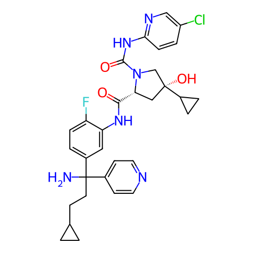 Chemical structure of BindingDB Monomer ID 433443