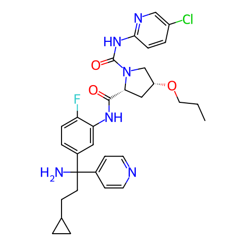 Chemical structure of BindingDB Monomer ID 433448
