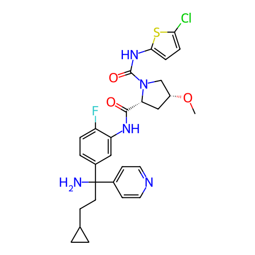 Chemical structure of BindingDB Monomer ID 433450