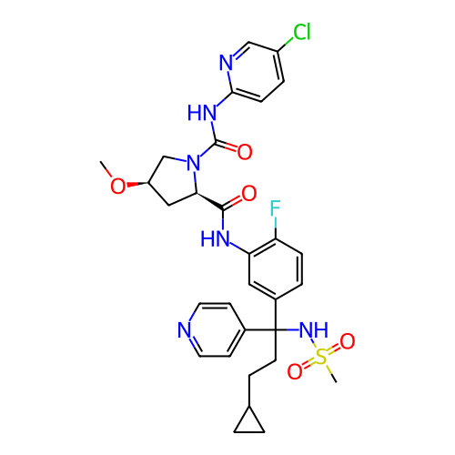 Chemical structure of BindingDB Monomer ID 433460