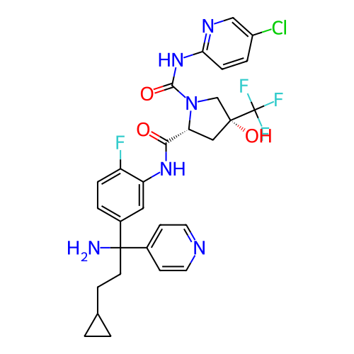 Chemical structure of BindingDB Monomer ID 433463