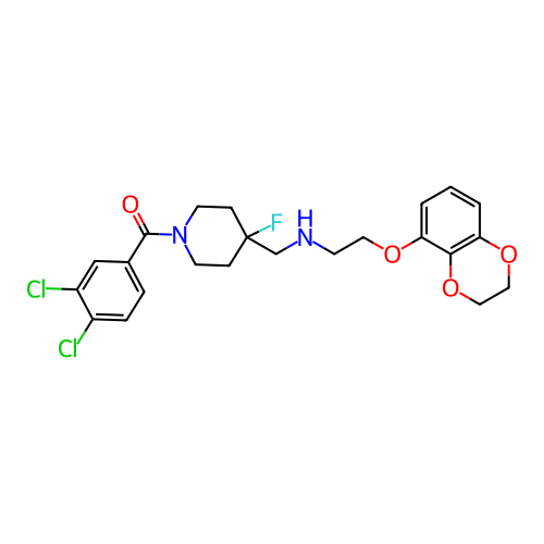 Chemical structure of BindingDB Monomer ID 433495