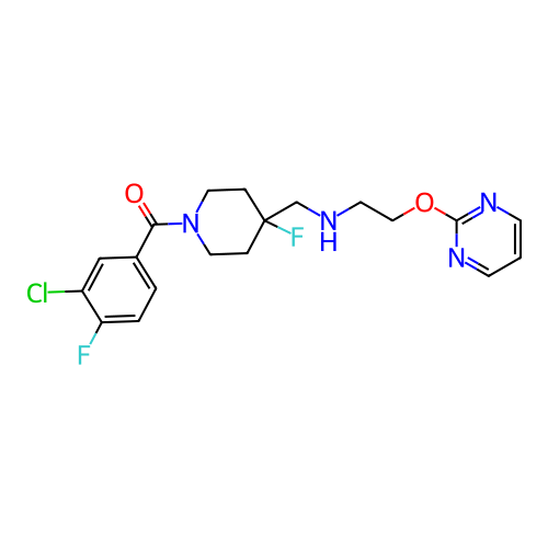 Chemical structure of BindingDB Monomer ID 433513