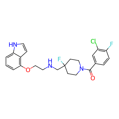 Chemical structure of BindingDB Monomer ID 433523