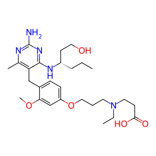 Chemical structure of BindingDB Monomer ID 433565