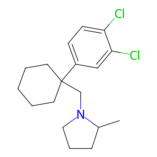 Chemical structure of BindingDB Monomer ID 433654