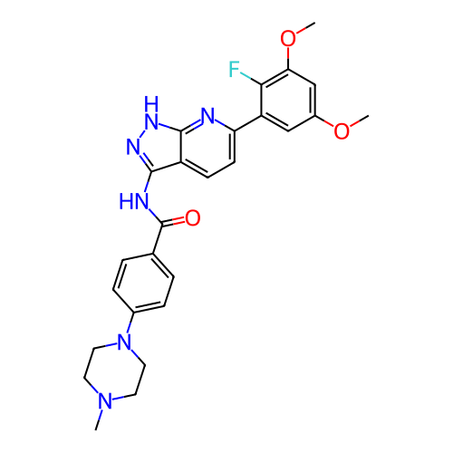 Chemical structure of BindingDB Monomer ID 434564
