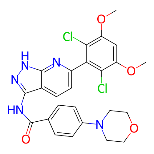 Chemical structure of BindingDB Monomer ID 434573