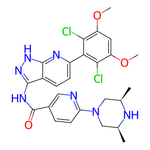 Chemical structure of BindingDB Monomer ID 434574