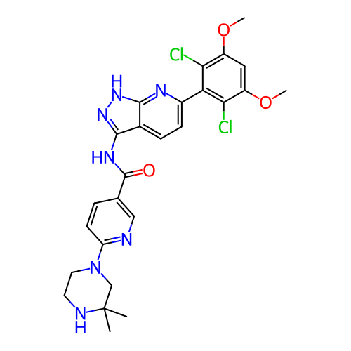 Chemical structure of BindingDB Monomer ID 434580