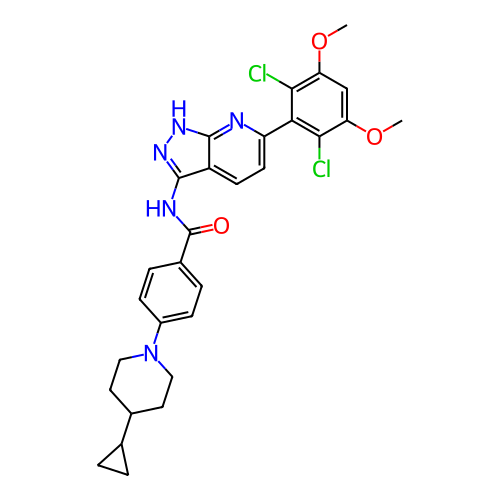 Chemical structure of BindingDB Monomer ID 434582