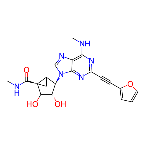Chemical structure of BindingDB Monomer ID 434795