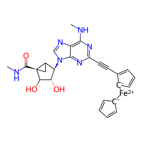 Chemical structure of BindingDB Monomer ID 434804