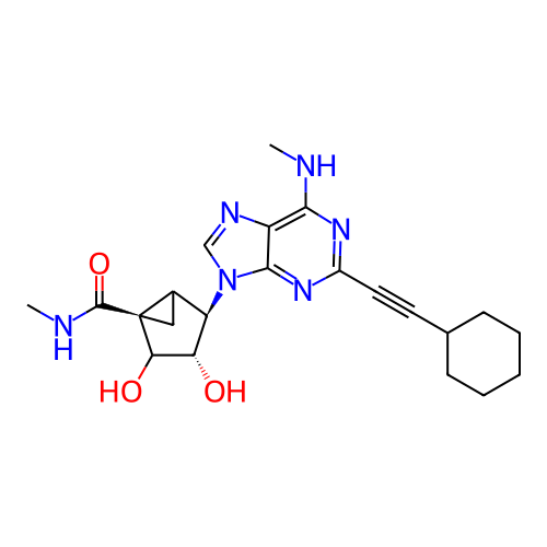 Chemical structure of BindingDB Monomer ID 434805