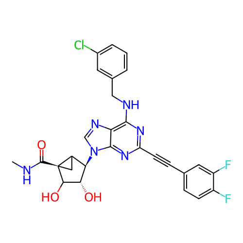 Chemical structure of BindingDB Monomer ID 434807