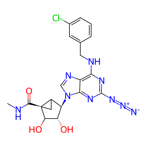 Chemical structure of BindingDB Monomer ID 434840