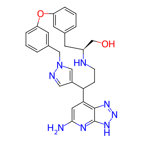 Chemical structure of BindingDB Monomer ID 434853