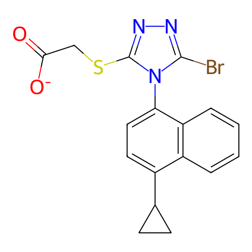 Chemical structure of BindingDB Monomer ID 434965